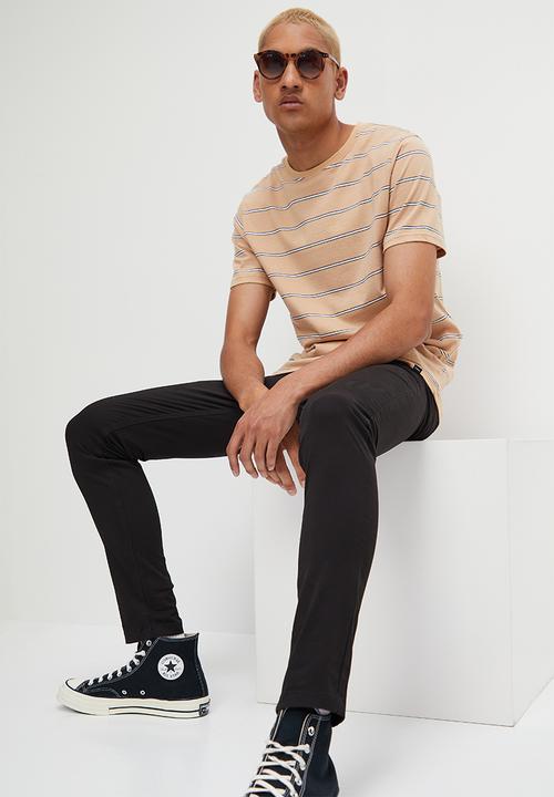 STYLE REPUBLIC - Marshall skinny chino - black