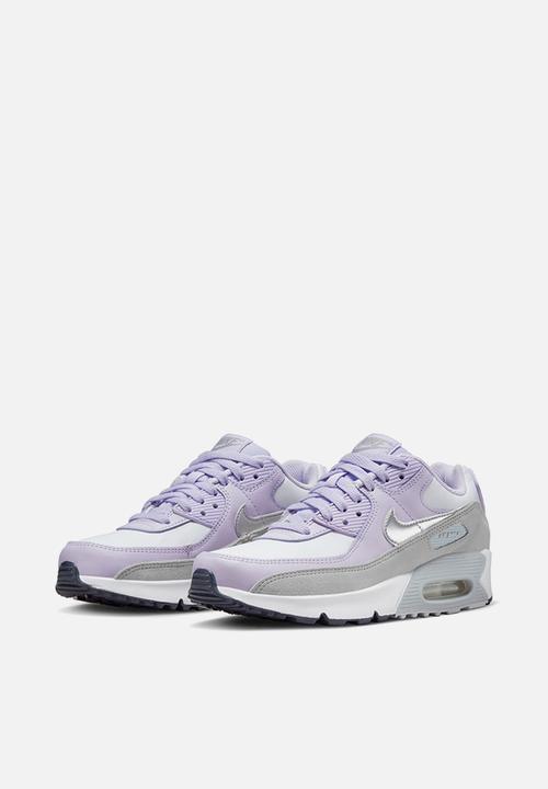 Nike - Nike air max 90 ltr - white/metallic silver-violet frost