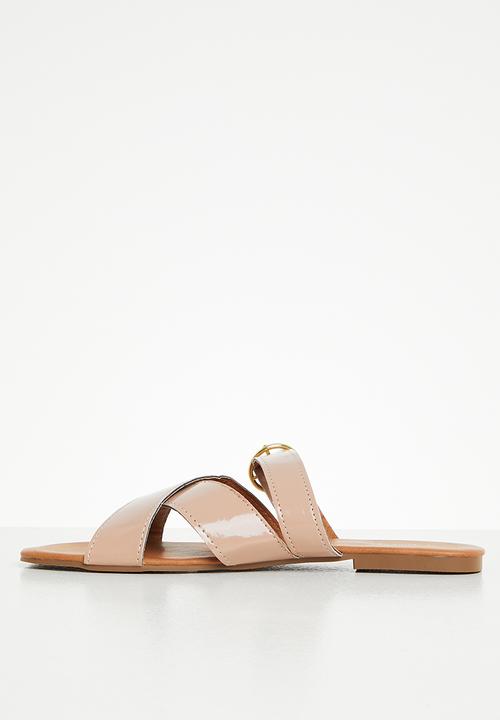 Superbalist - Gracie buckle slide - natural