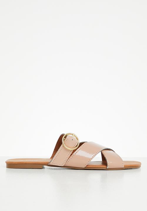 Superbalist - Gracie buckle slide - natural