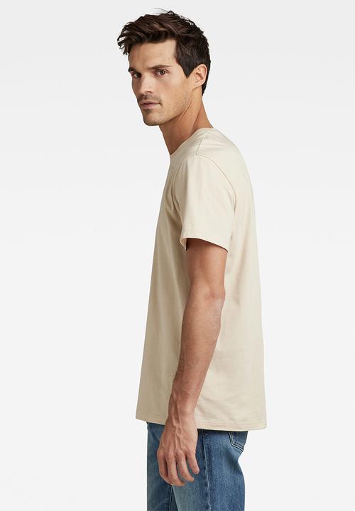 G-STAR - Base-s r t short sleeve - brown rice