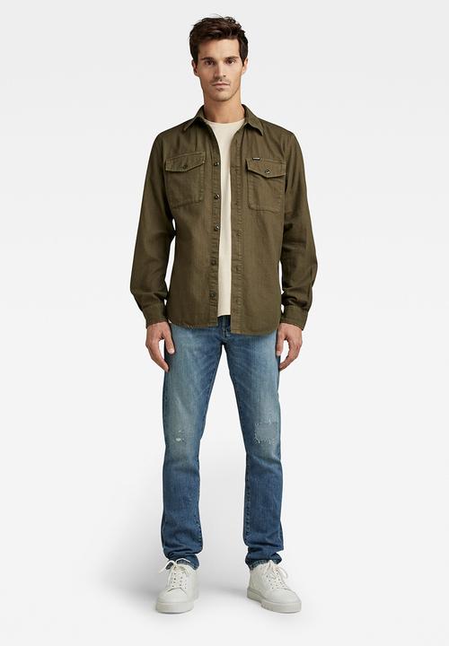 G-STAR - Base-s r t short sleeve - brown rice