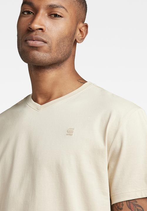 G-STAR - Base-s v t short sleeve - brown rice