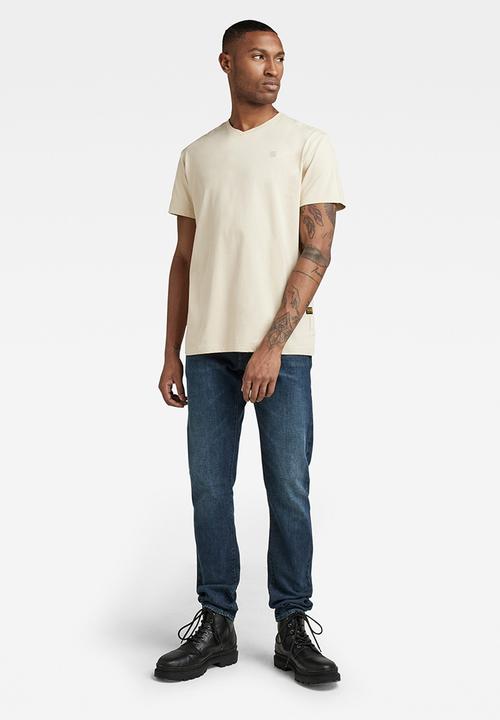 G-STAR - Base-s v t short sleeve - brown rice