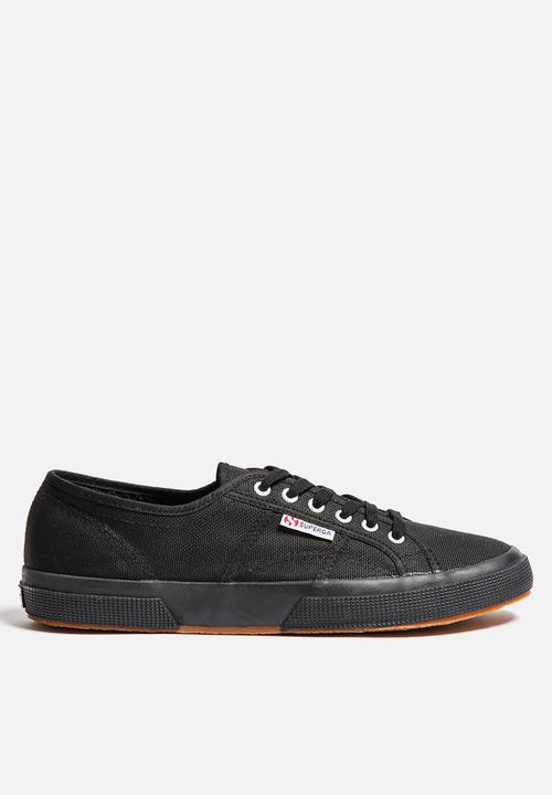 superga black gum sole