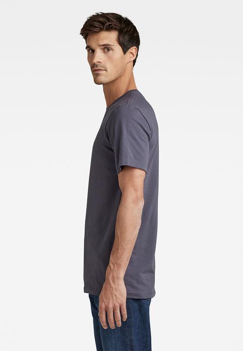 G-STAR - Slim base r t short sleeve - fantem blue