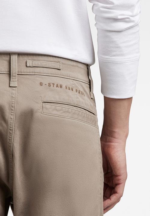 G-STAR - Bronson 2.0 slim chino - dk lever