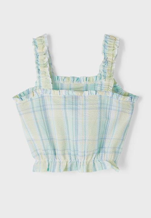 Name It - Girls cropped top - green