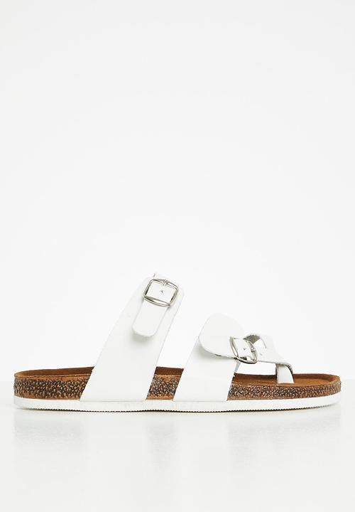 Superbalist - Mieshka toepost sandal - milk