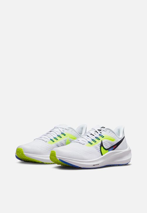Nike - Nike air zoom pegasus 39 - white/black-volt-racer blue