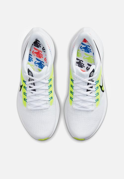 Nike - Nike air zoom pegasus 39 - white/black-volt-racer blue