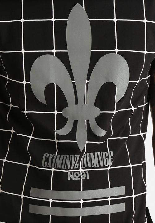 Criminal Damage - Grid Tee