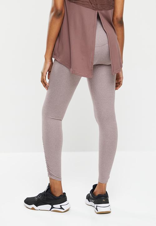 PUMA - Maternity studio foundation 7/8 tight - dusty plum heather