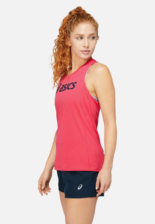 ASICS - Core asics tank - pixel pink & french blue