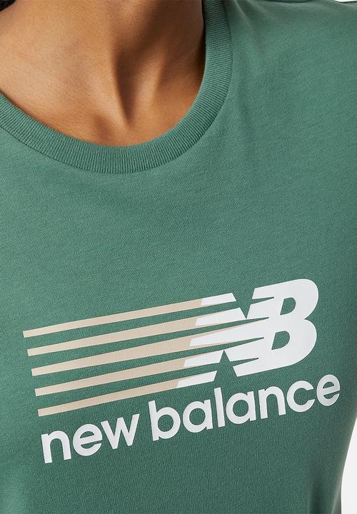 New Balance  - Nb classics core plus graphic tee - jade
