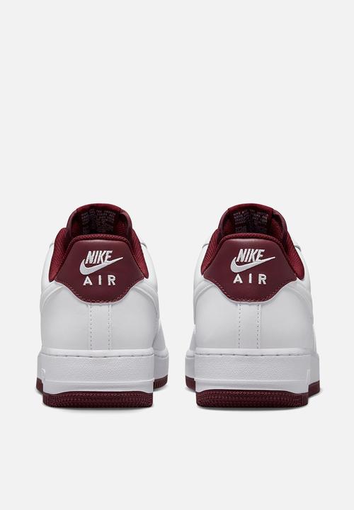 Nike - Air Force 1 '07 - white/white-dark beetroot