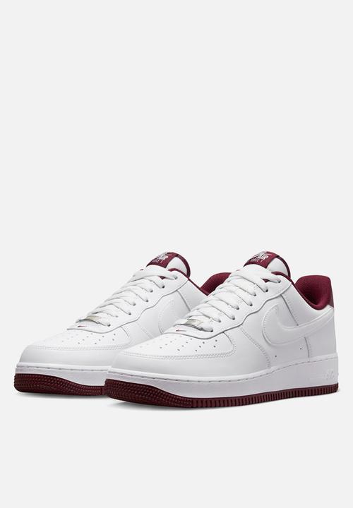 Nike - Air Force 1 '07 - white/white-dark beetroot