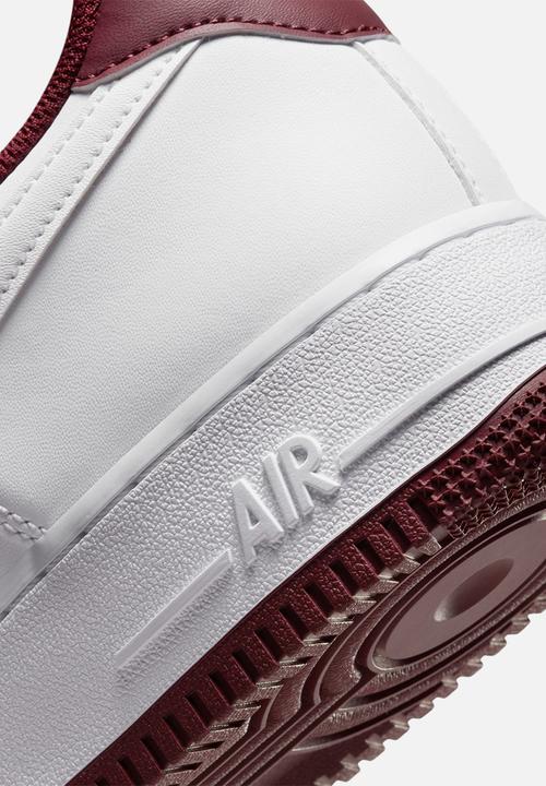 Nike - Air Force 1 '07 - white/white-dark beetroot