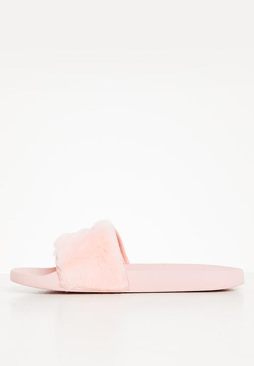 Calvin Klein - Slide fur - pink blush