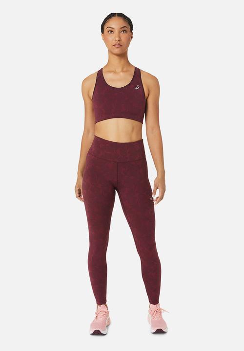 ASICS - Jacquard run tight - deep mars