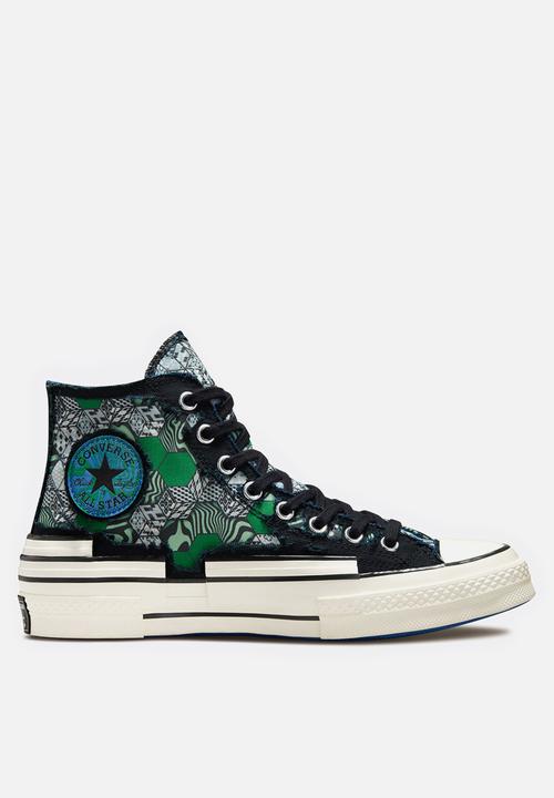 Converse - Chuck 70 hacked heel - black/iron grey/blue
