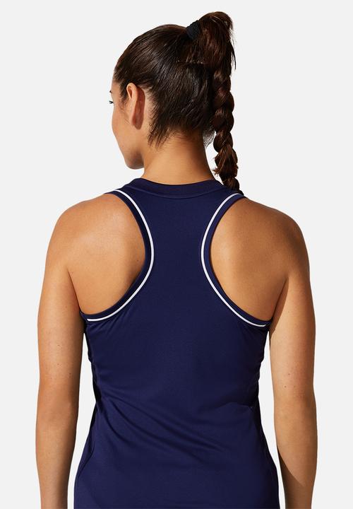 ASICS - Court w piping tank - peacoat