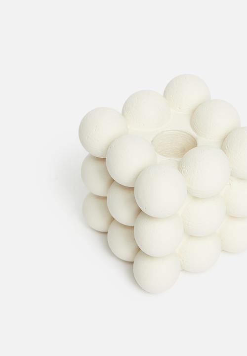 Sixth Floor - Bobbi candle holder - off-white