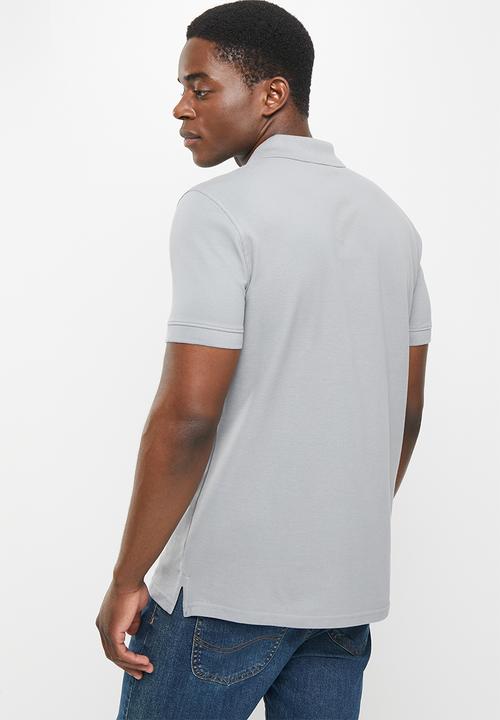 Hi-Tec - Men's pique polo - ultimate grey