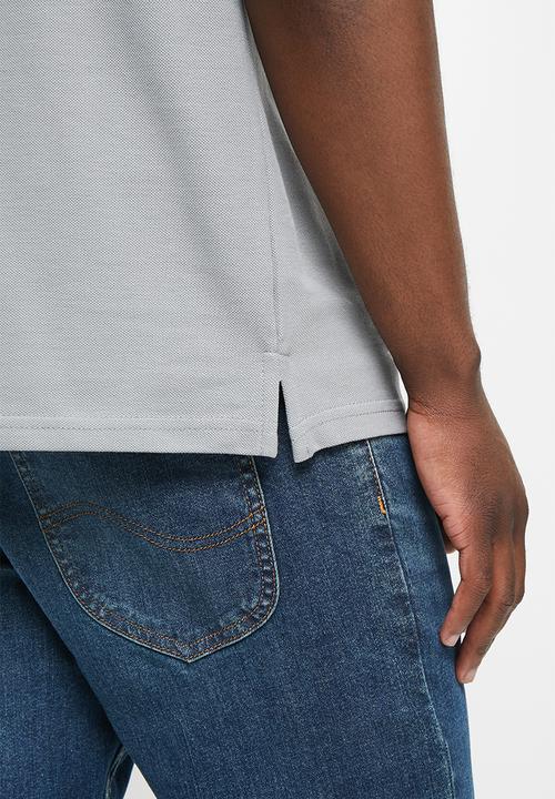 Hi-Tec - Men's pique polo - ultimate grey