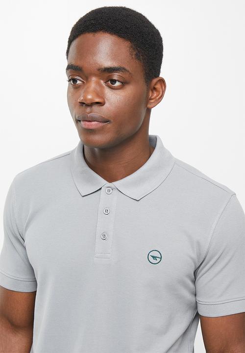 Hi-Tec - Men's pique polo - ultimate grey