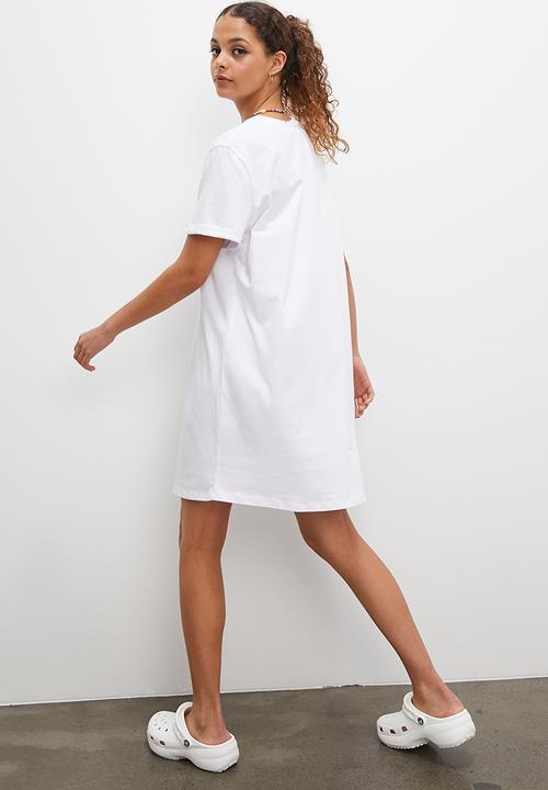 Blake - T-shirt dress mini - white