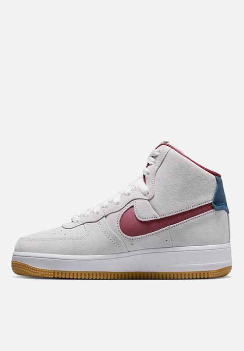 Nike - Air Force 1 sculpt - summit white/team red-valerian blue