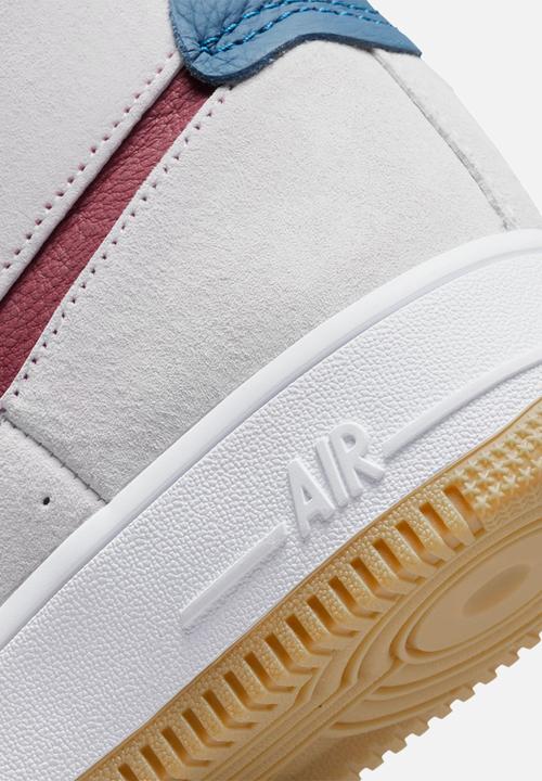 Nike - Air Force 1 sculpt - summit white/team red-valerian blue