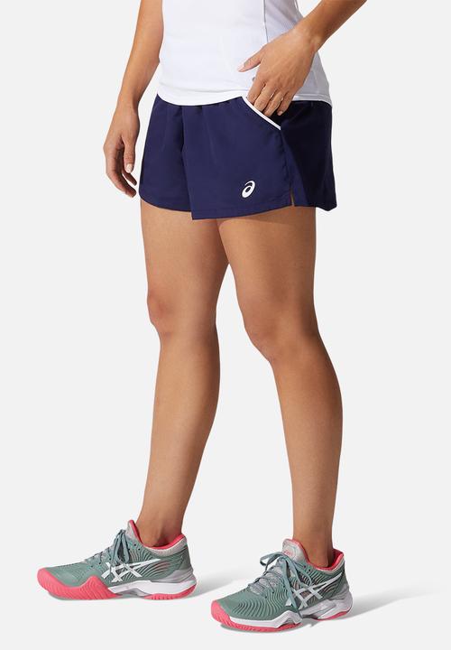 ASICS - Court w short - peacoat & brilliant white