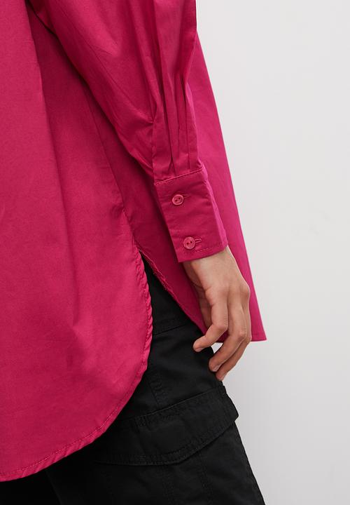 Blake - Oversized shirt - cerise pink