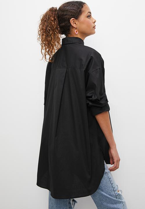 Blake - Oversized shirt - black