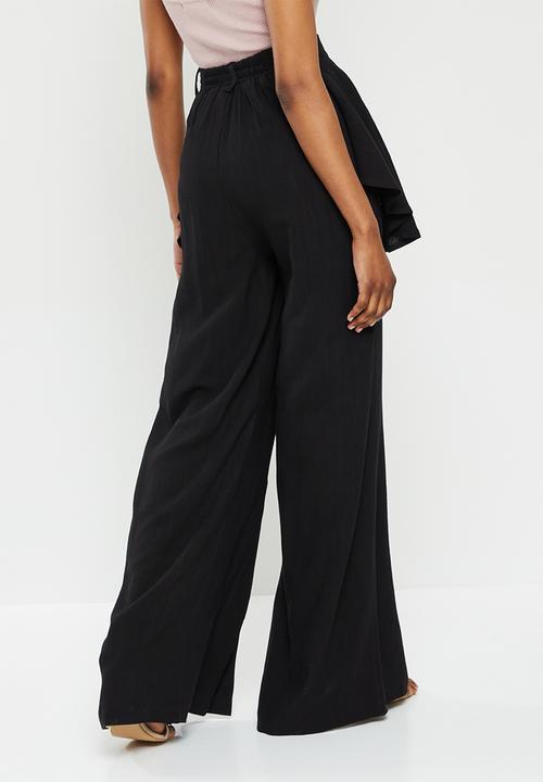 AMANDA LAIRD CHERRY - Foreshore pants - black