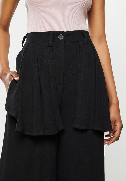 AMANDA LAIRD CHERRY - Foreshore pants - black
