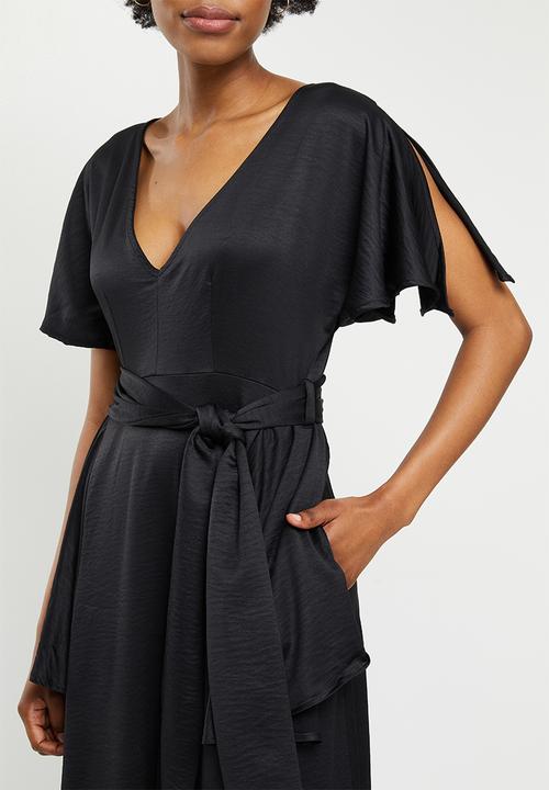 AMANDA LAIRD CHERRY - Bakoven dress - black
