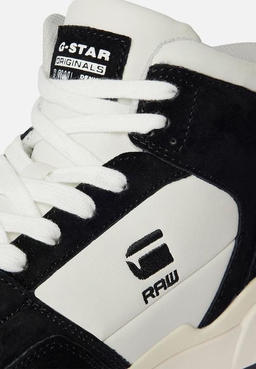 G-STAR - Attacc mid bsc m - white/black