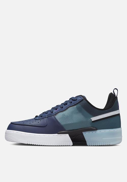 Nike - Air Force 1 react - midnight navy, white-black & action grape
