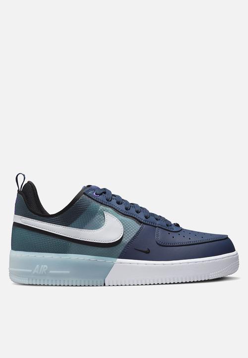Nike - Air Force 1 react - midnight navy, white-black & action grape