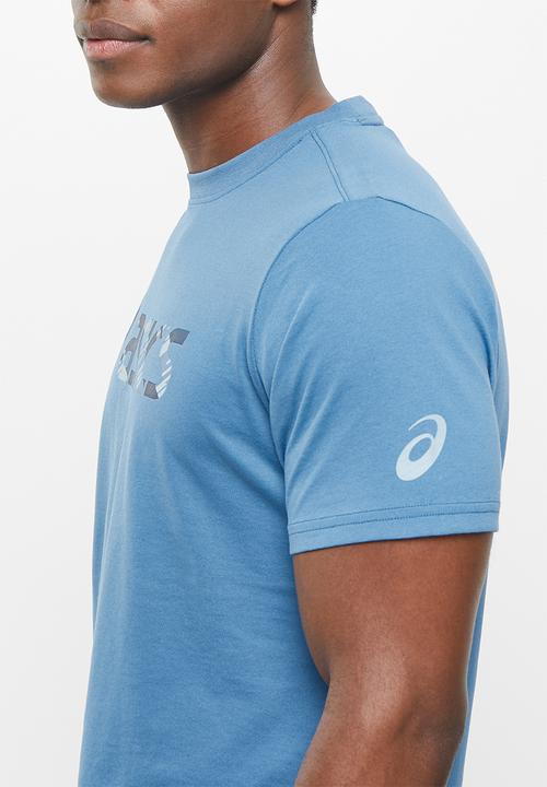 ASICS - Wild camo tee - azure