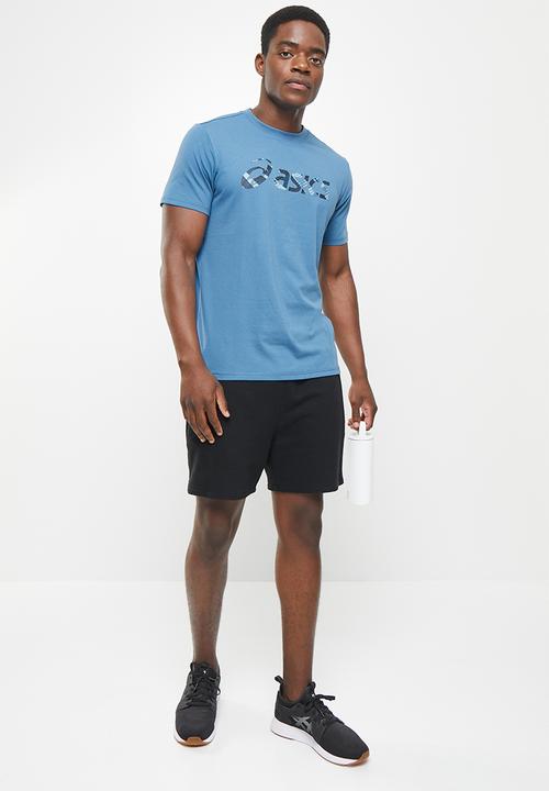 ASICS - Wild camo tee - azure