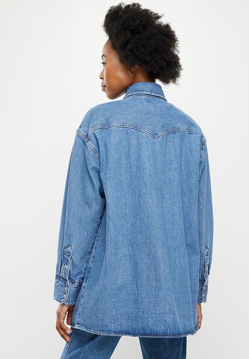 Levi’s® - Dylan relaxed western shirt - indigo stonewash