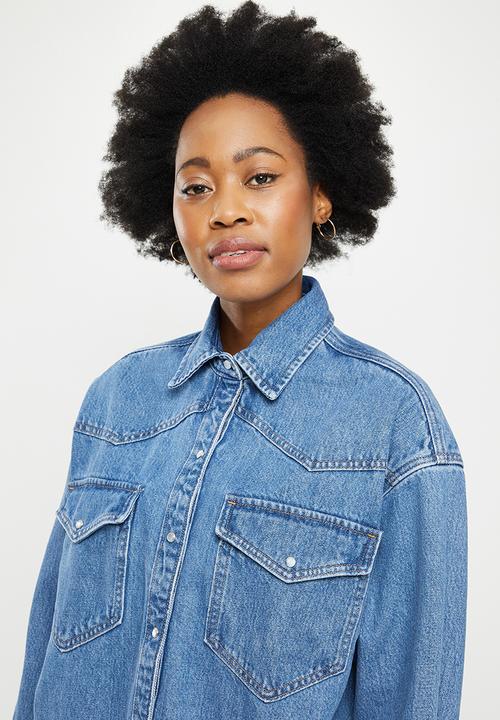 Levi’s® - Dylan relaxed western shirt - indigo stonewash