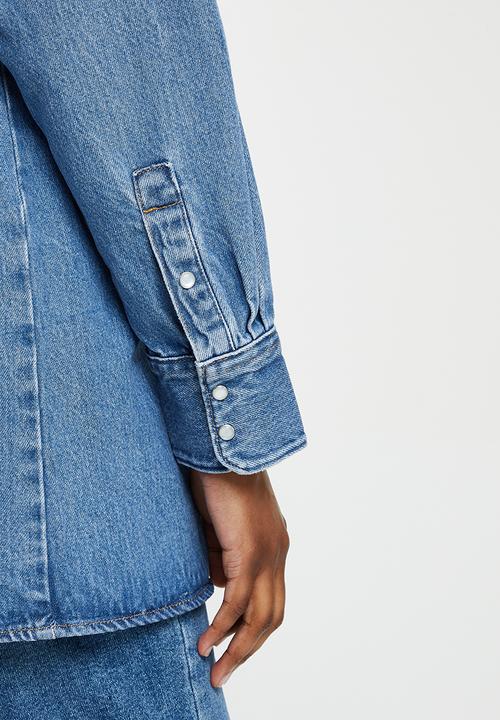 Levi’s® - Dylan relaxed western shirt - indigo stonewash
