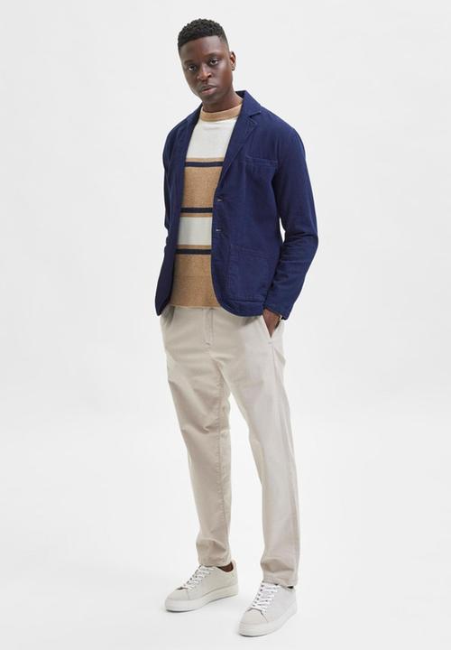 Selected Homme - Panama blazer - indigo 