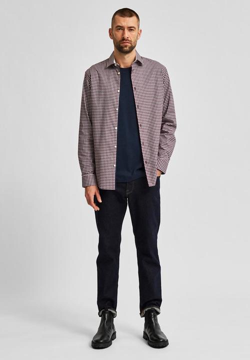 Selected Homme - Mark shirt - winetasting