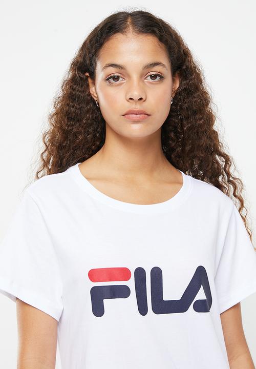 FILA - Deckle T-shirt dress - white